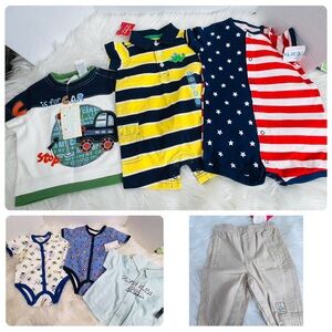 Baby Boy 6-9 months 7 piece bundle(NEW WITH TAGS )